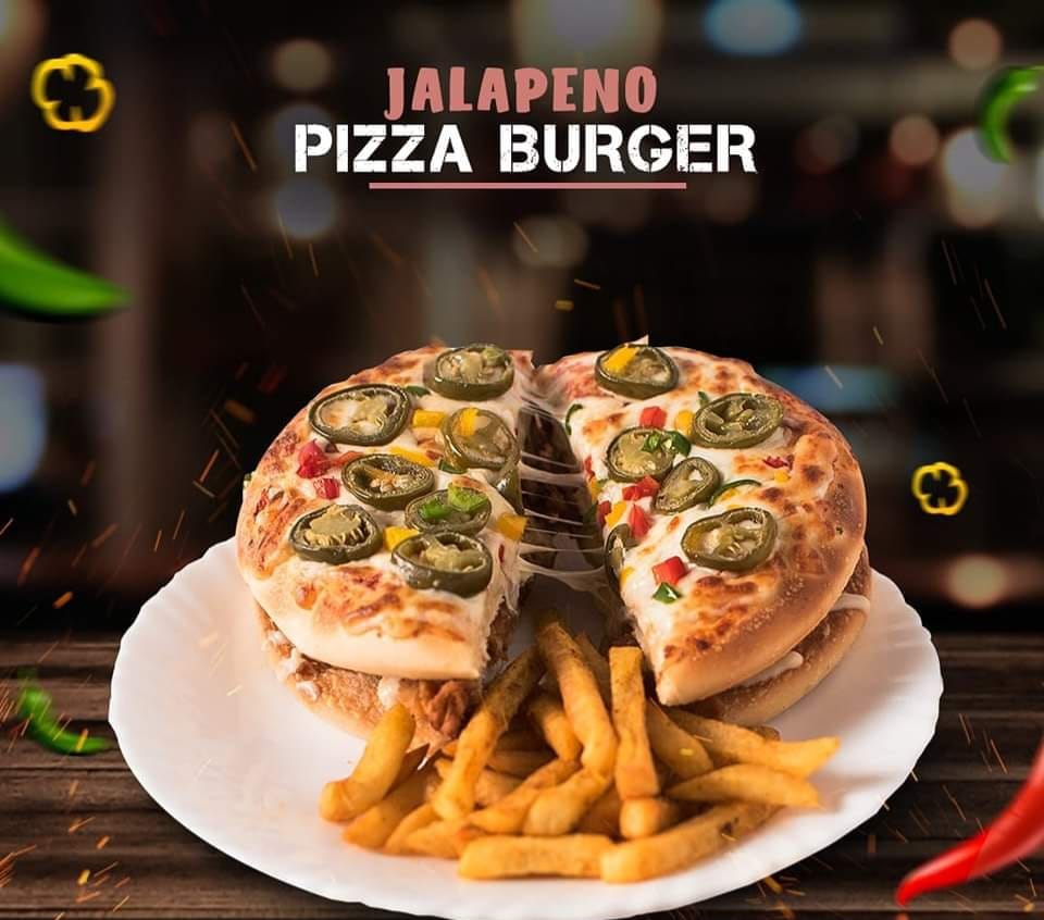 هالبينو بيتزا برجر ( لحمة )