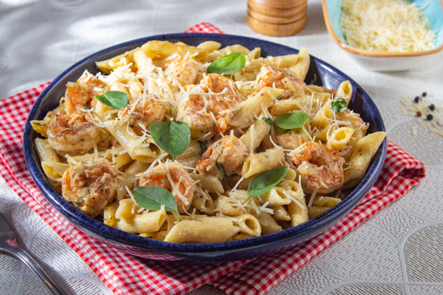 مكرونة جمبرى